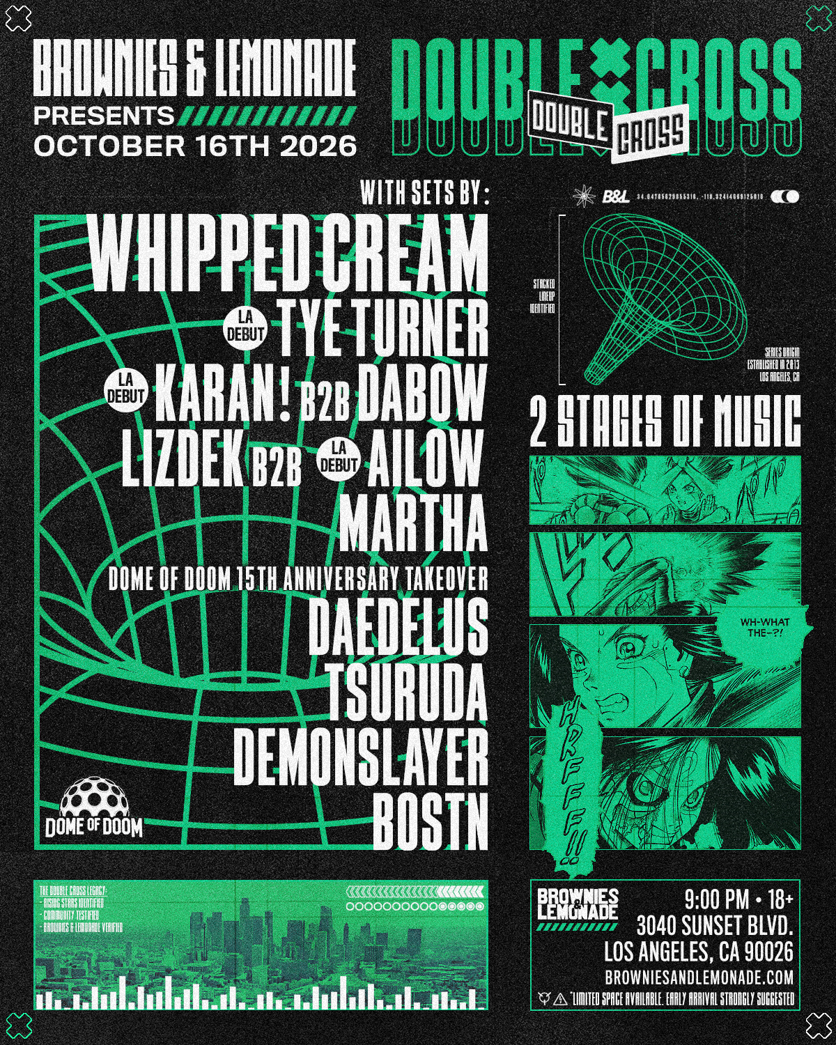Double Cross LA - w/ Whipped Cream +more